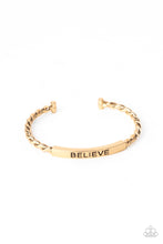 Load image into Gallery viewer, Keep Calm and Believe - Gold (UNISEX)
